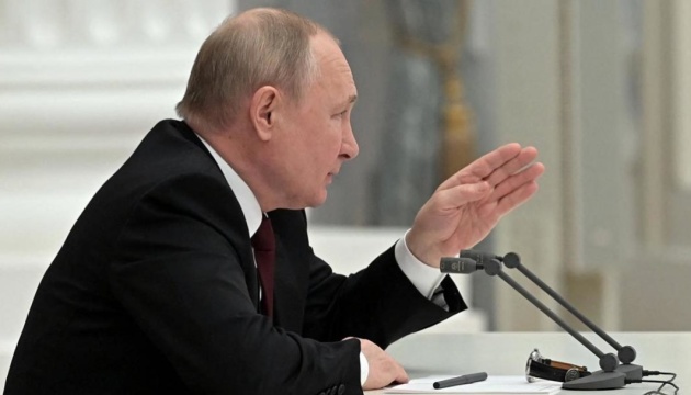 Путін заявив прем’єру Італії, що ще не час для припинення вогню в Україні